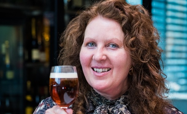 Jane Peyton is challenging the pint's monopoly on beer glassware