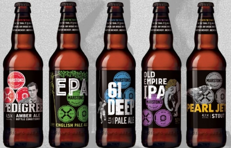 Marston's new designs: the rebrand is expected to attract younger drinkers