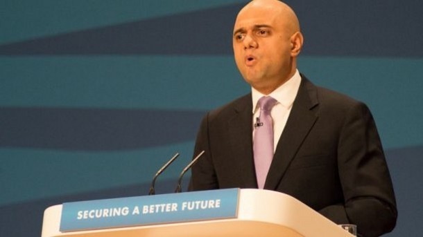 Support: Sajid Javid has vowed to help businesses facing steep business rates increases