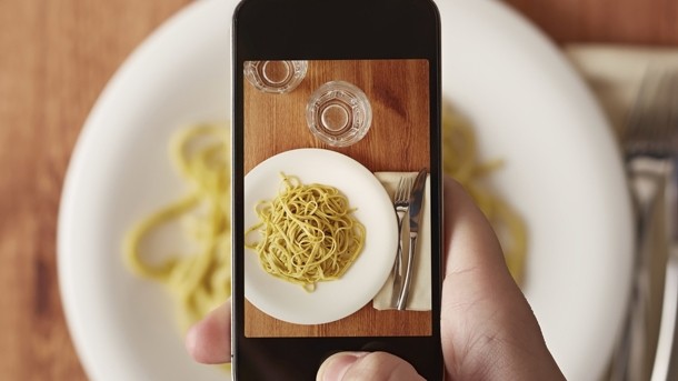 Kate Fewell: mobile phones have become central part of the eating out experience