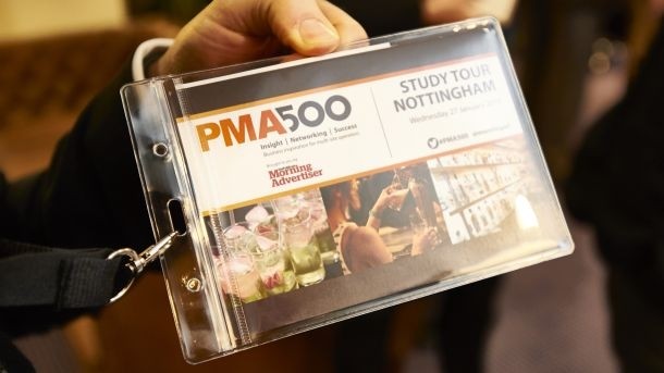 The PMA500 business club visited Nottingham last month 