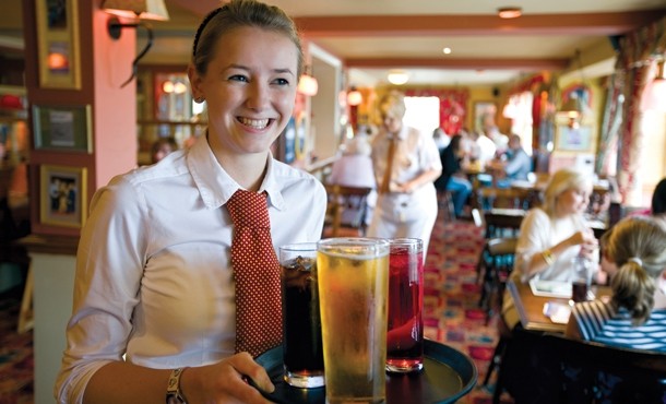 Wetherspoon's was praised for creating a 'reqrading employment experience' for its staff