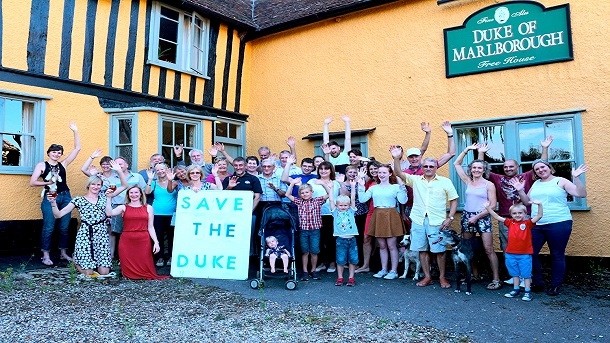 Locals say they are determined to raise the £350,000 to buy the pub 