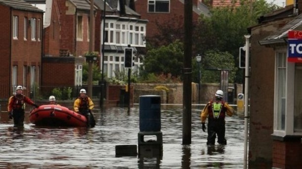 Pubs across York and Leeds have been hit by extensive flooding 