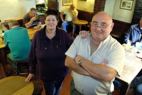 Brian Jervis, pictured with wife Katherine, said a VAT-reduction would help him to make much-needed renovations to the Cider House