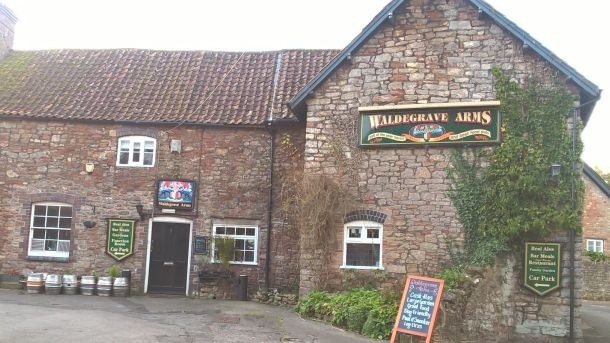 Big pubco: the Waldegrave Arms in East Harptree, Somerset, is one of 850 Admiral Taverns-owned pubs