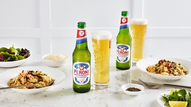 Peroni gluten-free: available from April