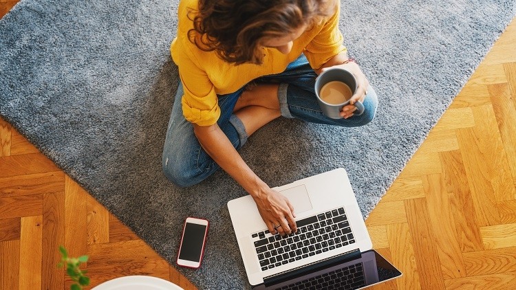 21 June: the Government is reportedly considering retaining its work from home message beyond the fourth and final lockdown easing step (image: Olezzo/Getty)
