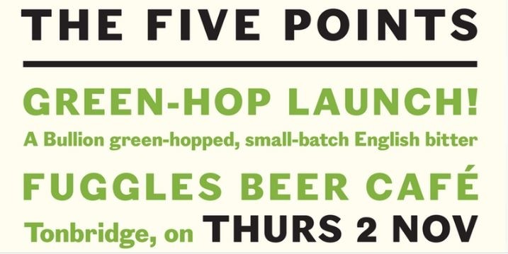 Cask champions: Five Points' Green-Hop will be released at Fuggles Beer Cafe