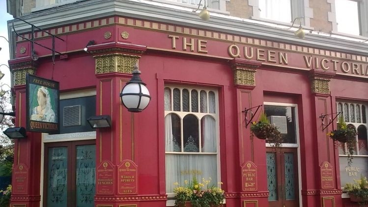 In trouble: Eastender's pub the Queen Victoria is under threat (Image: Matt Pearson)
