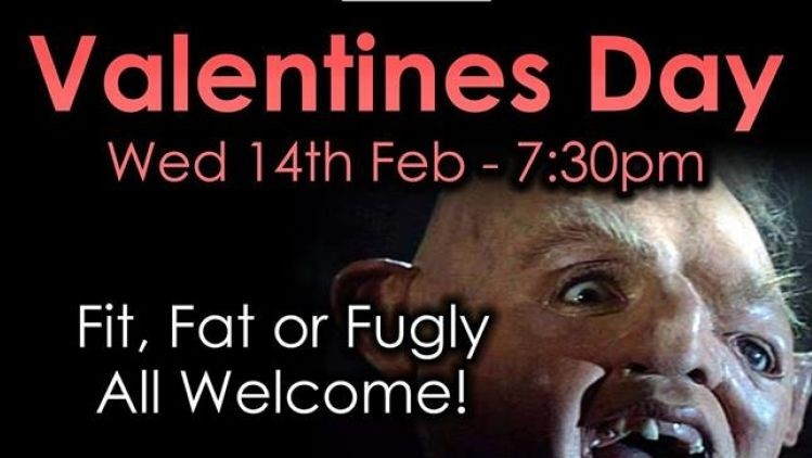 Hey you guys: publican invites 'fit, fat and fugly' to his singles Valentine's night