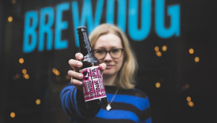Controversial slogan: BrewDog has provoked a mixed reaction online