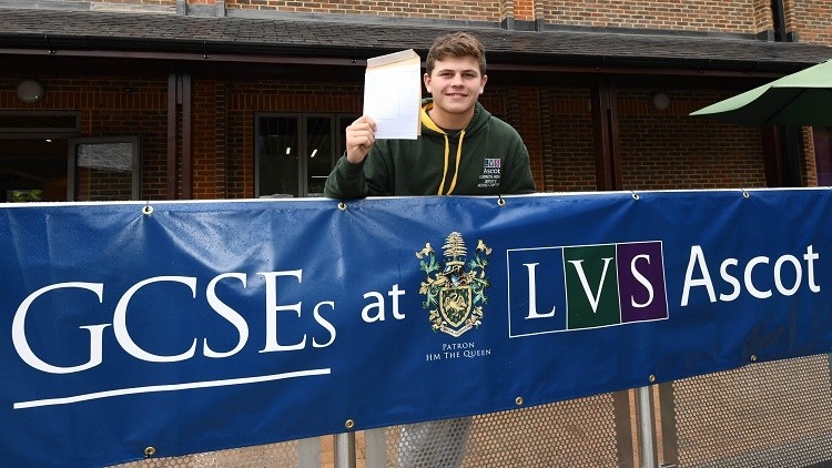 Celebrating: Henry Hamilton (pictured) was one of the youngsters at the Licensing Trade Charity's school to receive positive exam results this month