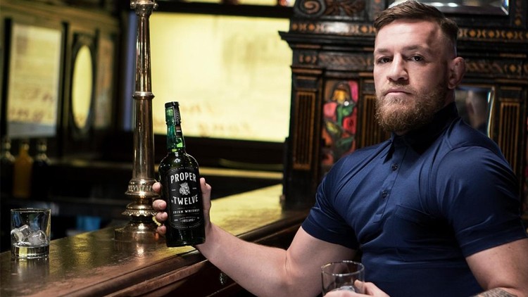 Proper stuff: Conor McGregor’s Proper No. Twelve whiskey has sold well since its launch