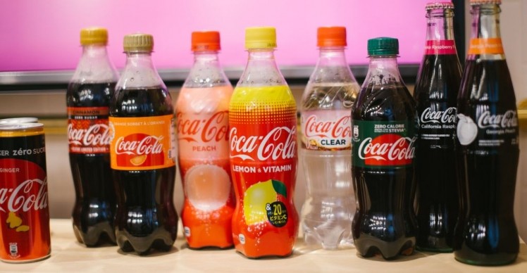 Global differences: some of the Coca-Cola brands available outside the UK