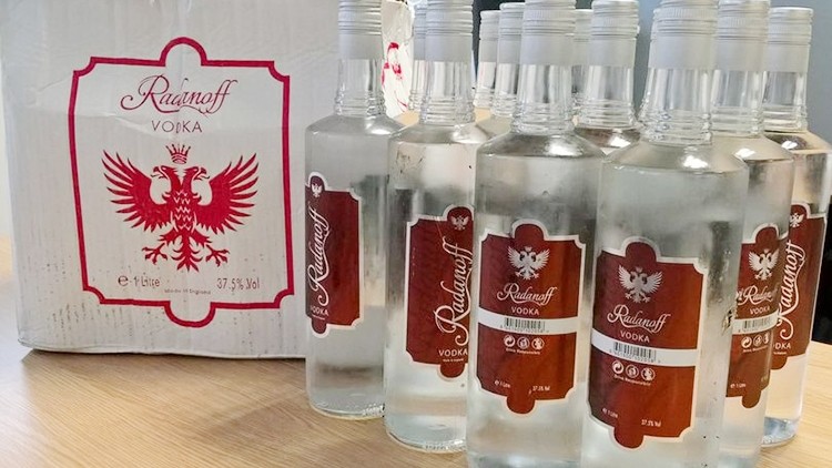 Deadly drinks: fake vodka that could cause 'blindness or death' have been pulled from shelves in Hull