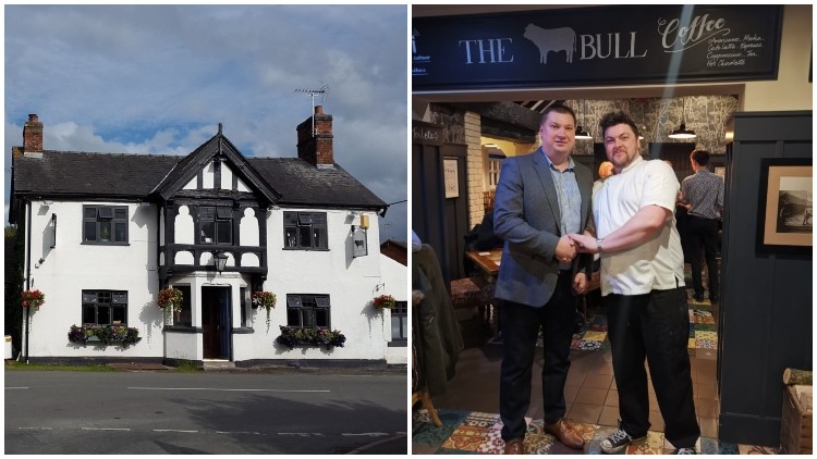 Exciting opportunity: Mark Ellis has opened a pub in conjunction with Admiral Taverns