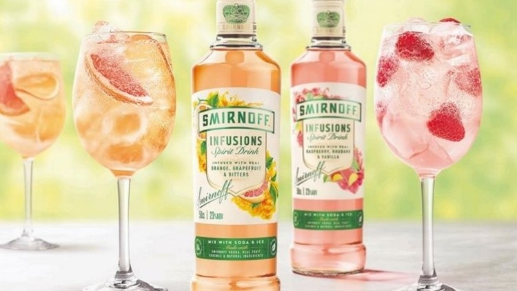 That's the spirit: Smirnoff has unveiled two low-alcohol flavoured vodkas 
