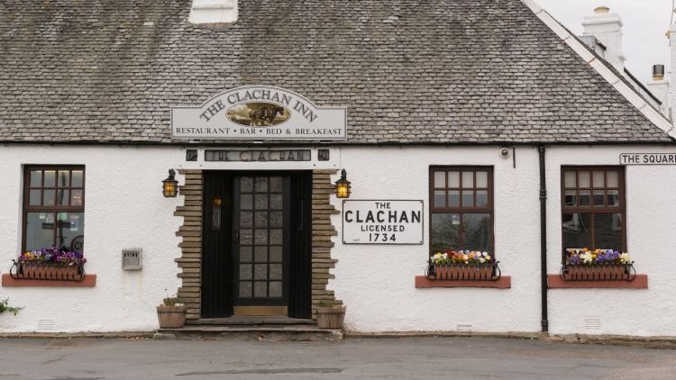 Whole lot of history: the highly rated Clachan Inn, Drymen, Scotland, claims to have opened in 1734