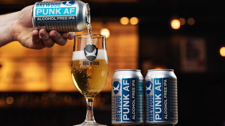 Pushing limits: Punk AF is ‘tearing down the image of alcohol-free beer as weak and flavourless’ says James Watt
