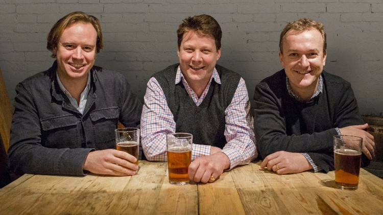 Three’s a charm: Three Cheers Pub company founders Tom Peake, Mark Reynolds and Nick Fox