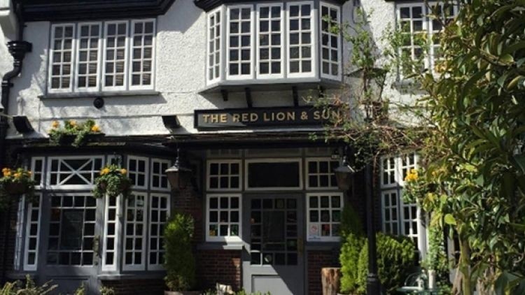 Award-winning pub: the Red Lion & Sun was awarded the title of best pub in the country in 2018