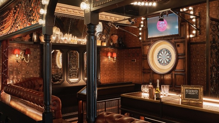 On target: social darts concept Flight Club will reopen its six UK sites on 1 August