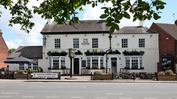 Reopening halted: the Old Horse is one of the pubs in Leicester that will not be opening next month