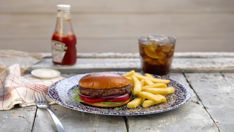 Meal deal: burger dishes have dropped in price by £1 as part of the scheme