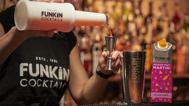 Ideal for operators: Funkin Pre-batch cocktails are quick to make and offer a great revenue stream