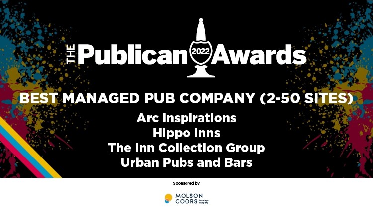 Publican Awards 2022 finalists in Best Managed 2 to 50