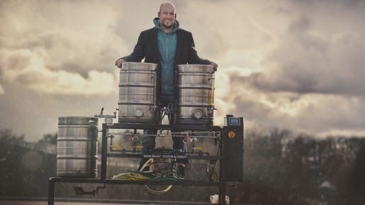 Record sales so far this year: BrewDog reports £36.9m turnover in year to December 2021 (Pictured: BrewDog co-founder James Watt)