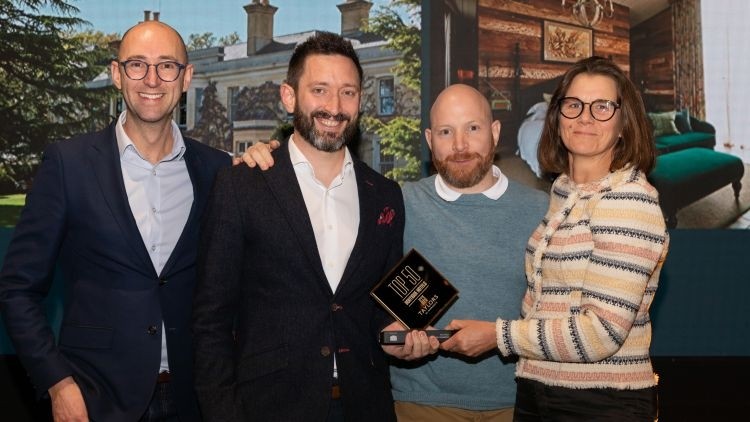 Award-winning venue: the Lime Wood Hotel was named the best boutique hotel in the UK