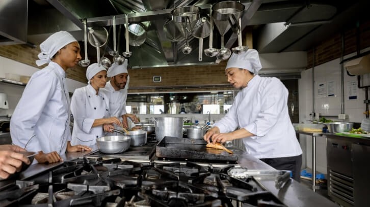 Vacancies to fill: finding kitchen staff has been proving difficult for a long time (credit: Getty/andresr)