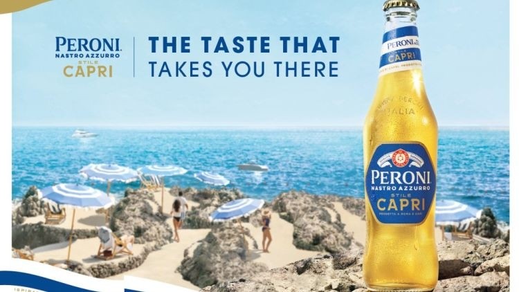 Refreshingly light: Asahi announces launch of Peroni Stile Capri 