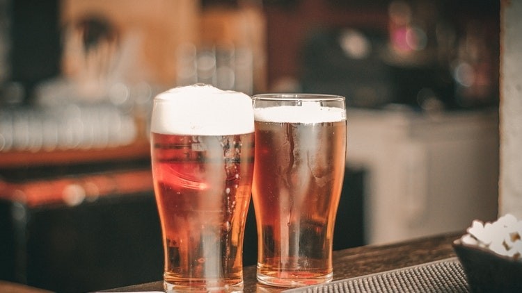 Numbers drop: almost 88m fewer pints were sold across the on-trade in 2017