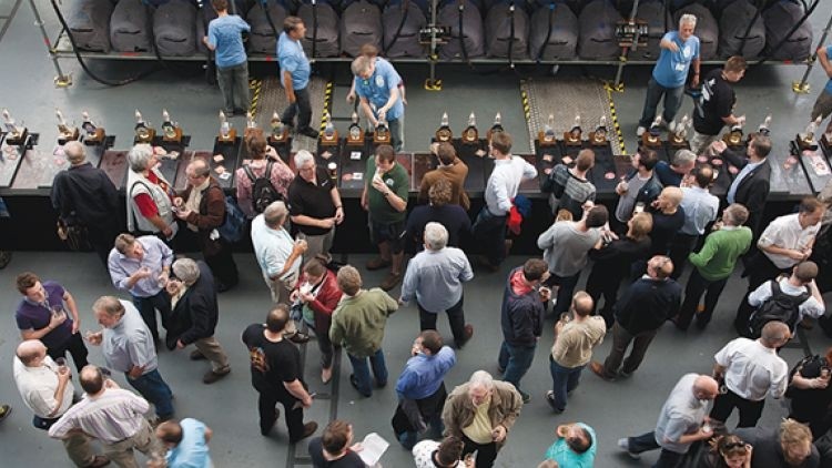 Change: keg beers could soon be sold at CAMRA beer festivals if the proposals are accepted