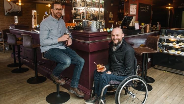 Discovery and storytelling: Warwickshire-based operators discuss how pubs can look to improve their craft beer offering (Pictured: Gavin Leach and Robert Singleton)