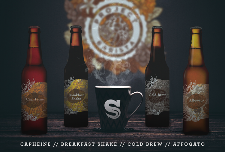 Launch party: Siren debuted the beers at last month's Uppers & Downers Festival 