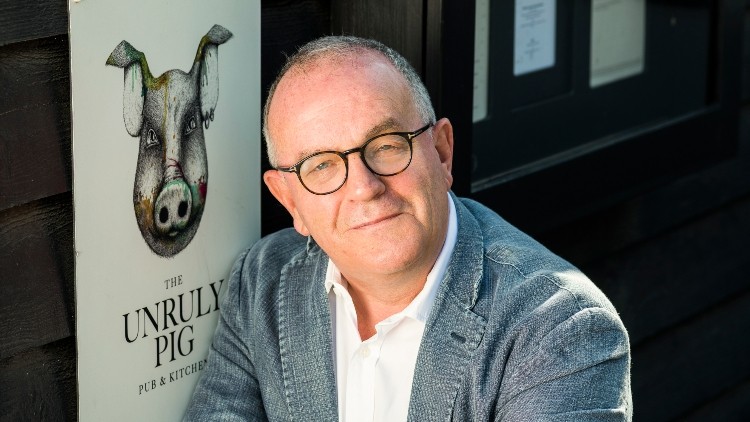 Career change: 'there is simply nothing better than the buzz of a busy pub,' according to Brendan Padfield of the Unruly Pig in Woodbridge, Suffolk