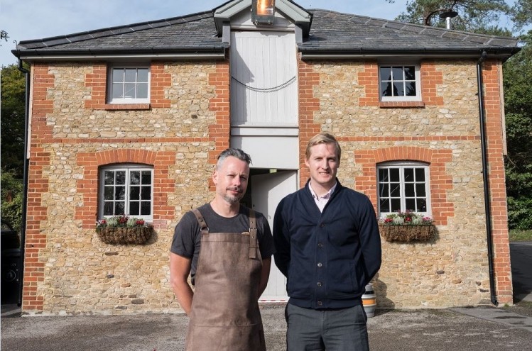 Tilford Brewery Founders: Mark Collins (left) and Paul Griffiths