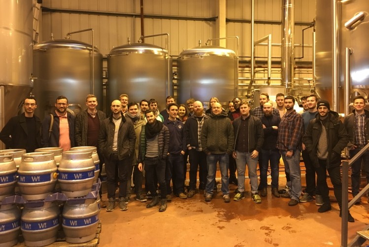 Breweries collaborate: the scheme gave Young’s staff an in-depth view of the brewing and keeping processes