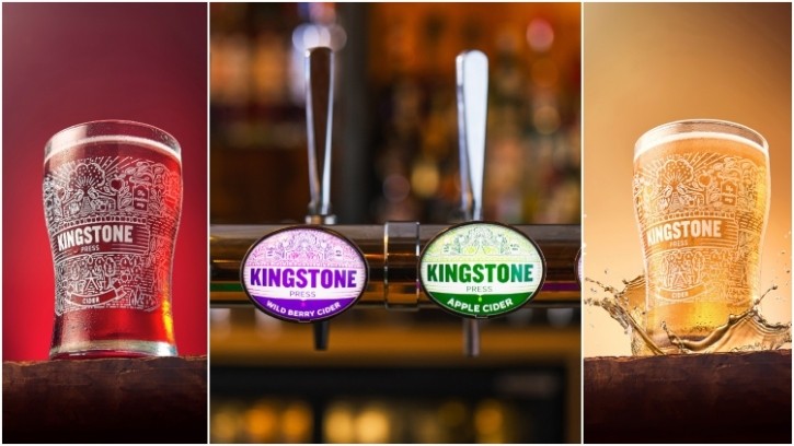 Return of the Kingstone Press: both apple and wild berry flavours will be available to licensees