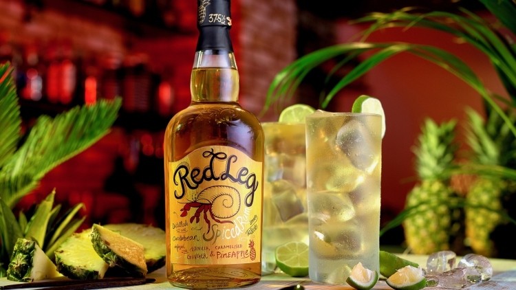 Top tipple: RedLeg's Caramelised Pineapple rum will be available to the on and off-trade from next month