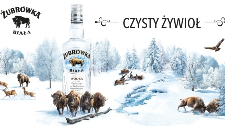 Pole position: Polish vodka brand Żubrówka is set to launch its Biała variant in the UK