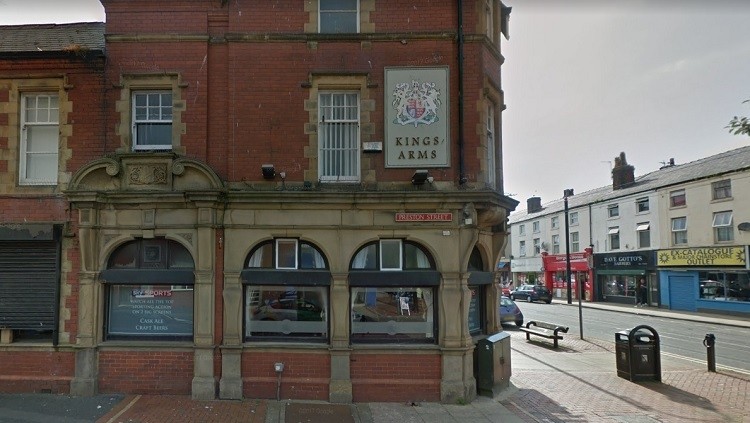 'Early stages': police are investigating the death of a man outside the Kings Arms pub