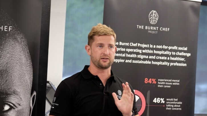 Help is at hand: some four out of five hospitality workers suffers at least one mental issue issue says Kris Hall of The Burnt Chef Project