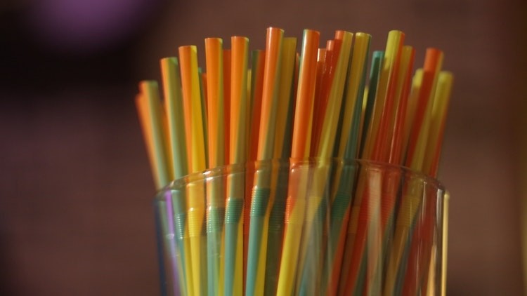 Cut out: the ban on plastic straws, stirrers and cotton buds would come into force between October 2019 and October 2020