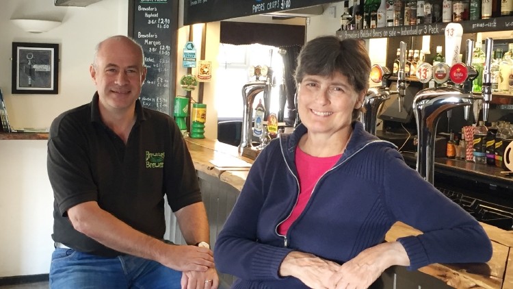 Community facing: Sean McArdle and Sara Barton have diversified the pub's offer