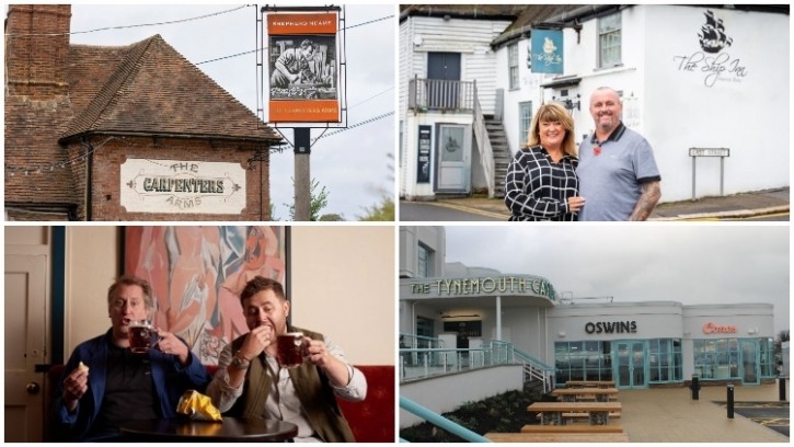 The Carpenters Arms pub Eastling Kent under new ownership